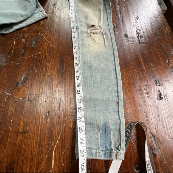 NWT Eunina Mica Distressed Low Rise Skinny Ankle size 3 - Picture 5 of 8